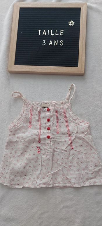 Haut été léger 3 ans fille