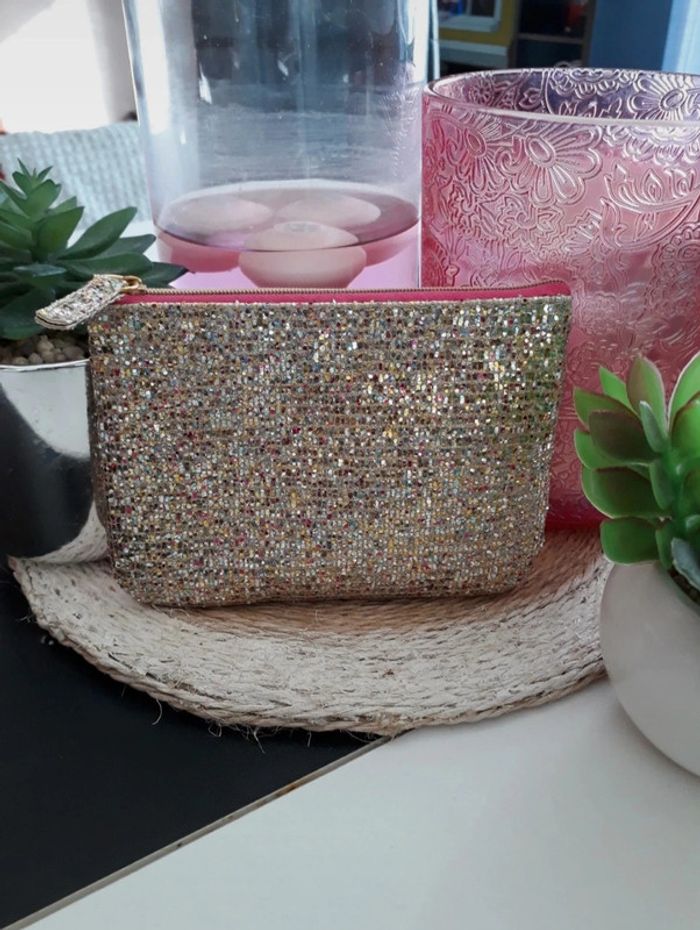 Porte-monnaie Pailletée Neuf🌿🌈