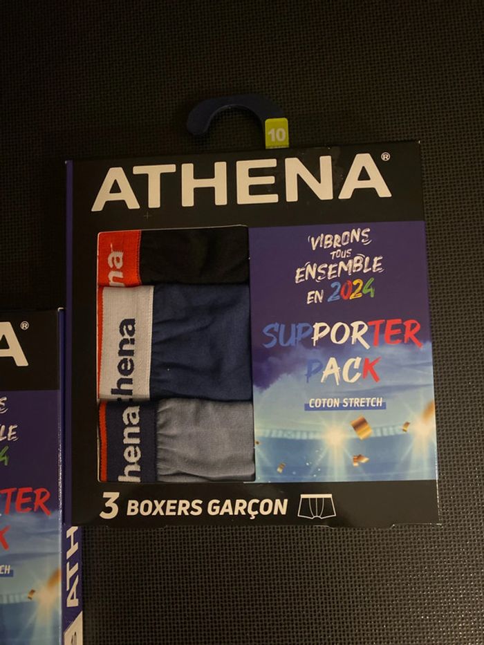 Lot de 6 boxers garçons Athena 10 ans - photo numéro 3