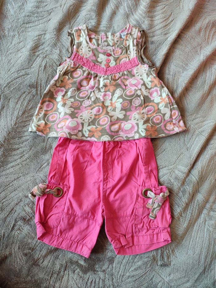 Jolie ensemble été 6 mois fille