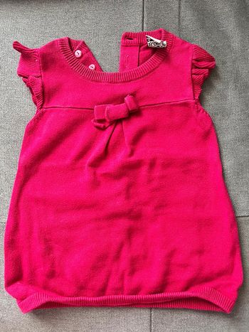 Robe pull manches courtes 6 mois