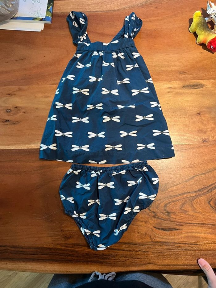 Robe + bloomer jacadi 12 mois