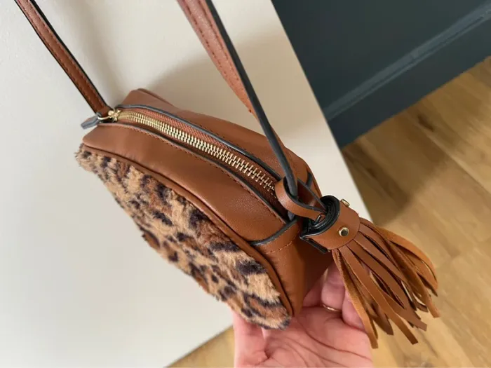Sac à main bandoulière léopard - photo numéro 3