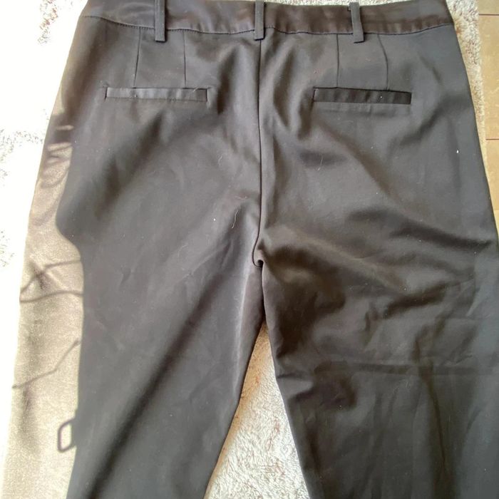 Très joli pantalon noir satiné Morgan taille 40 - photo numéro 7