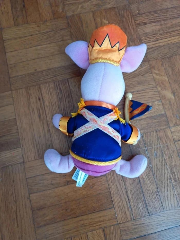 Peluche porcinet roi disney - photo numéro 2