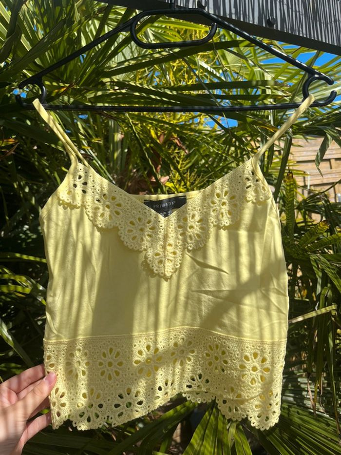 Débardeur Primark jaune