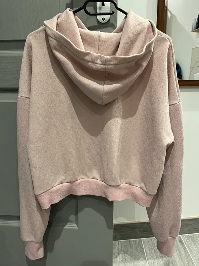 Pull fleuri à capuche - photo numéro 4