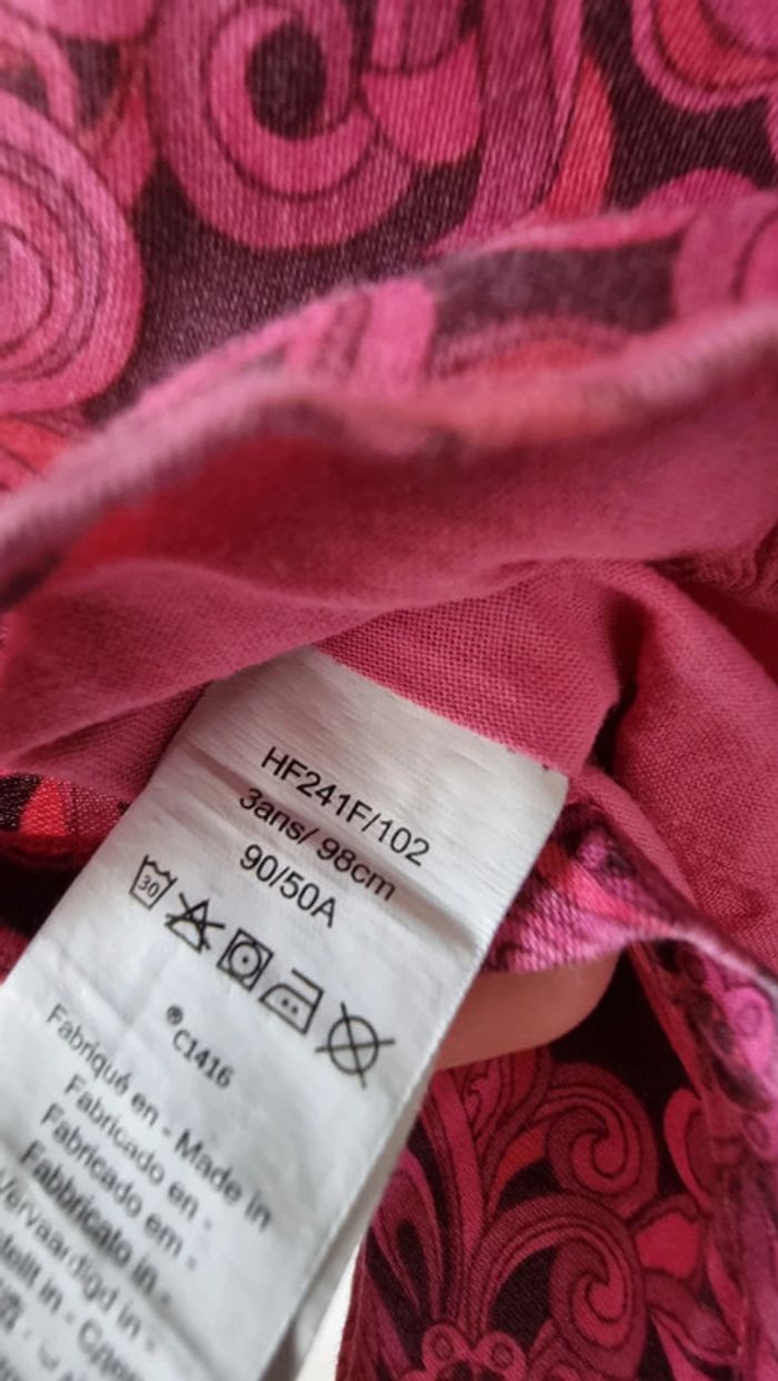 Robe arabesque, fleurs orchestra taille 3ans +offert - photo numéro 6