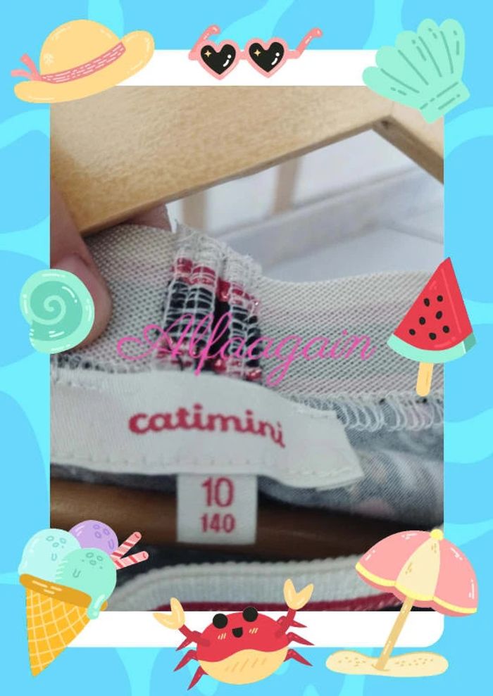Ensemble catimini leggins haut 10ans - photo numéro 5