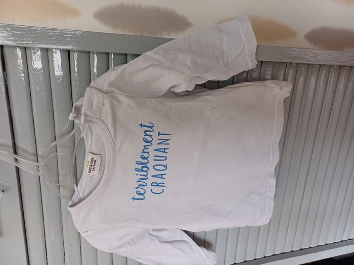 5 tee shirts manches longues pour garçons Taille 9 mois - photo numéro 2