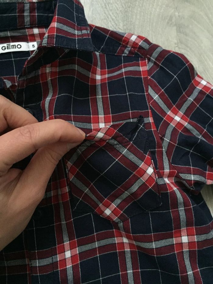 Chemise carreaux - photo numéro 3