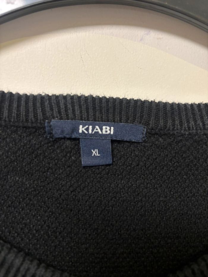 Pull noir Kiabi taille XL - photo numéro 3