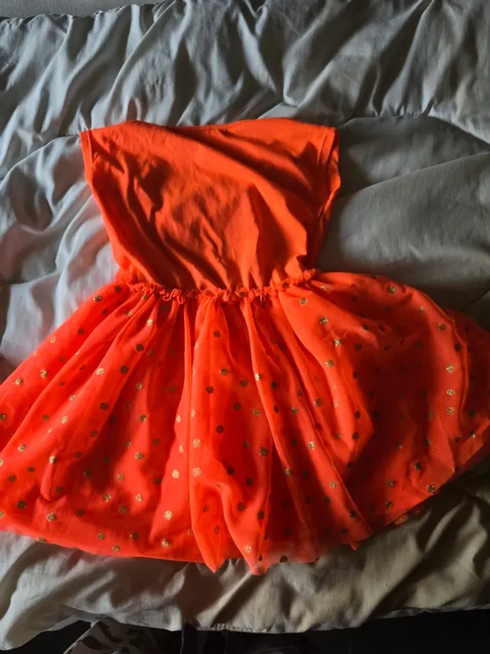 Robe citrouille halloween - photo numéro 2