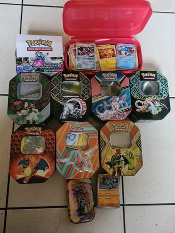 Lot de cartes pokémon