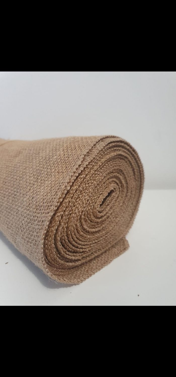 Toile de jute en rouleau - photo numéro 2