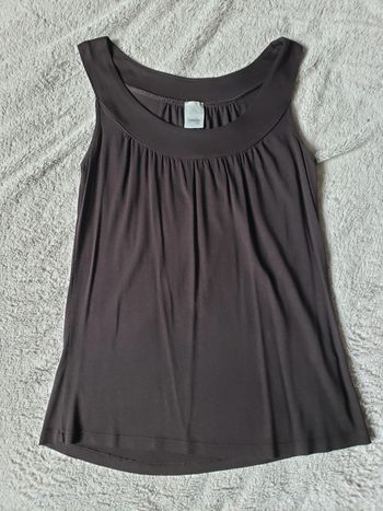 Débardeur fluide marron taille XS