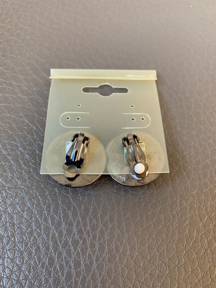 Boucle d’oreille à pince - photo numéro 2