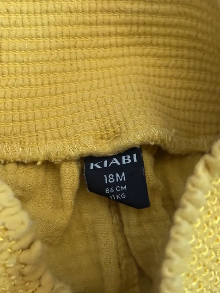 Short d’été jaune Kiabi - photo numéro 2