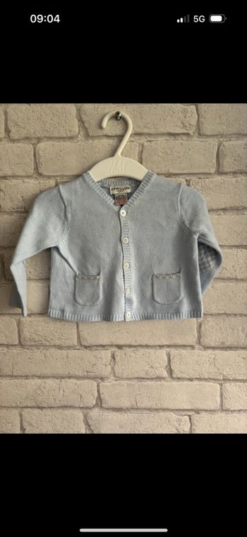 Gilet cyrillus taille 3 mois