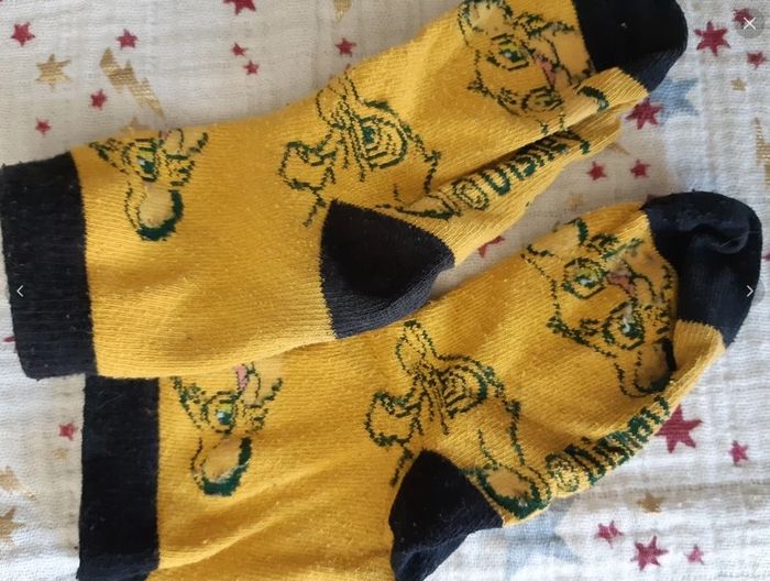 3 paires de chaussettes Roi Lion Disney 23-26 - photo numéro 3