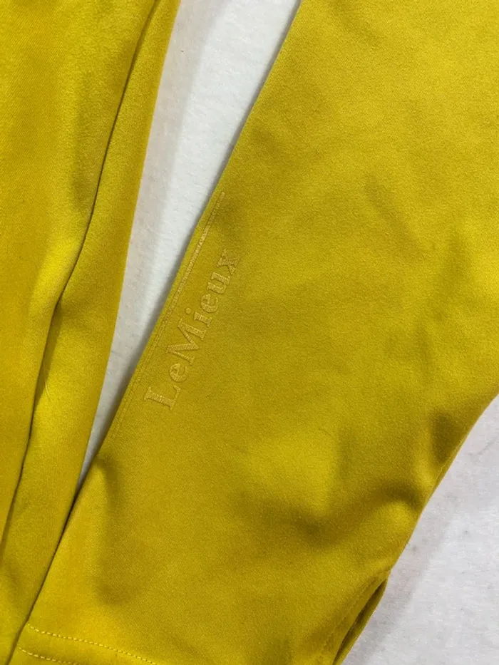 Sous-pull équitation LeMieux liberte taille 42 – jaune moutarde - photo numéro 8