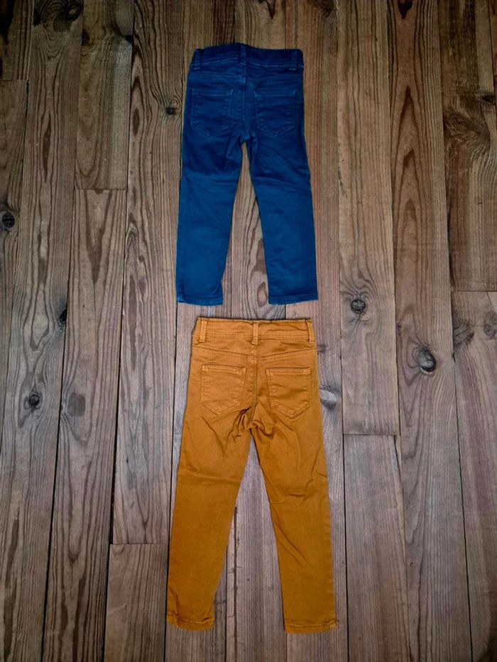 Lot de 2 pantalons slim fille - photo numéro 2