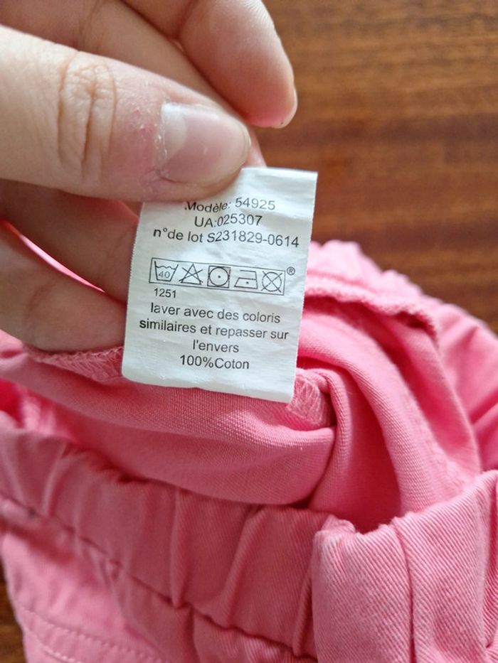 Pantalon rose clair Bébé rêve 18mois 80cm 👻 - photo numéro 5