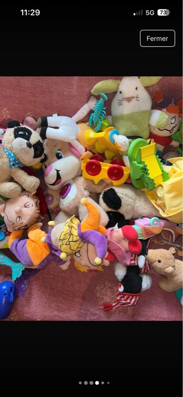 Lot de 60 peluche - jouets - photo numéro 2