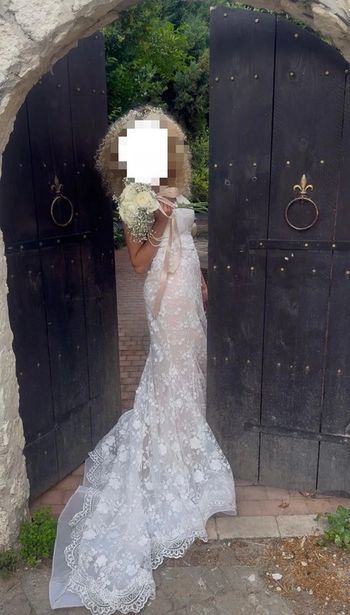 Magnifique Robe de mariée bohème Champêtre