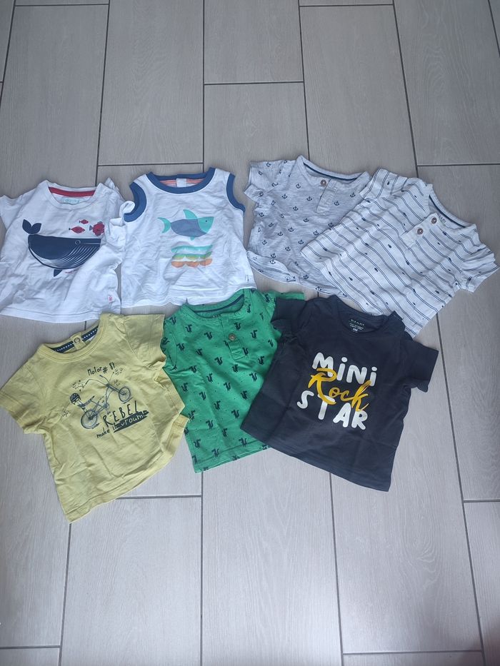 Lot de 7 tee shirts