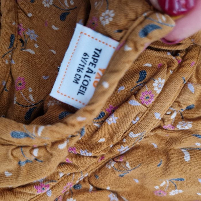 Robe manches longues tape à l œil 6 ans - photo numéro 2