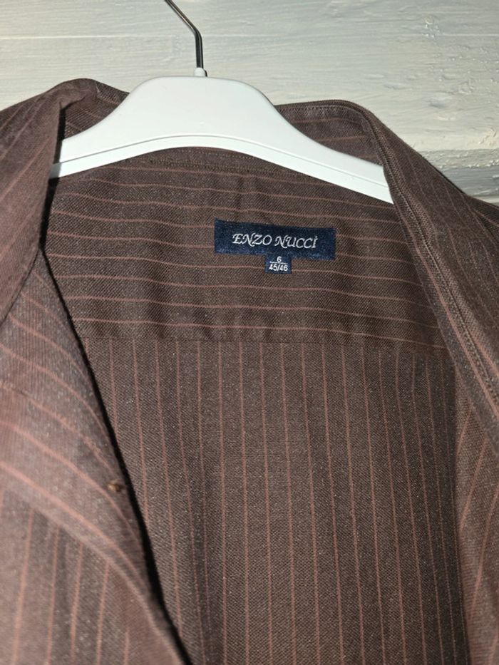 Chemise homme marron - photo numéro 2