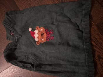 Pull ourson  sergent Major sans manche 