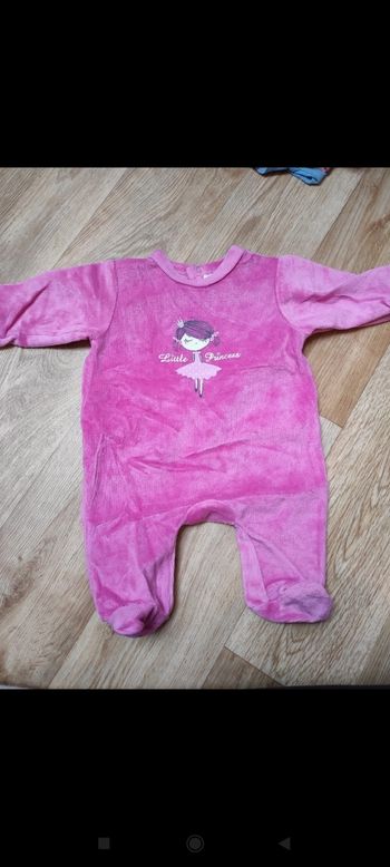Pyjama  rose bébé fille