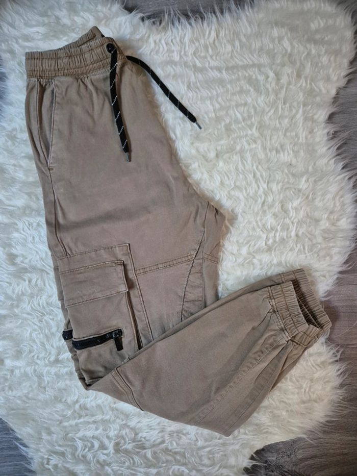 Pantalon cargo pour homme T. S Bershka - photo numéro 3