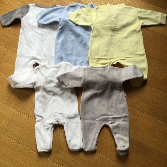 5 pyjamas mixtes naissance-1 mois - photo numéro 2