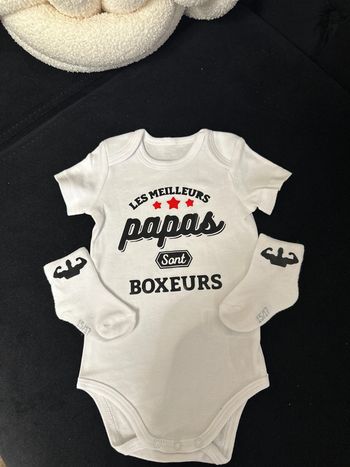 Ensemble papa boxeur