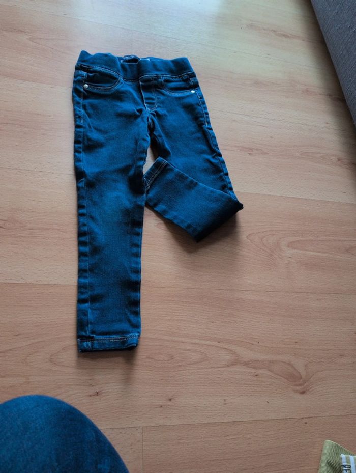 Lot de 2 jeans fille 4 ans Okaidi - photo numéro 3