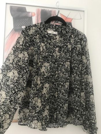 Blouse fluide fleurs Mango S