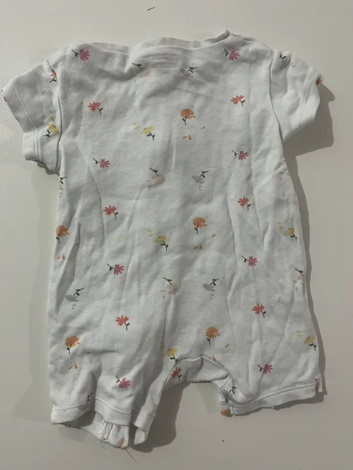 Lot 2 combinaison short à zip - 3/6 mois - Primark - photo numéro 5