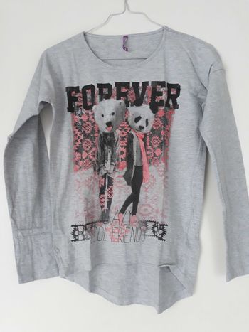 T-shirt manches longues 12 ans Gémo