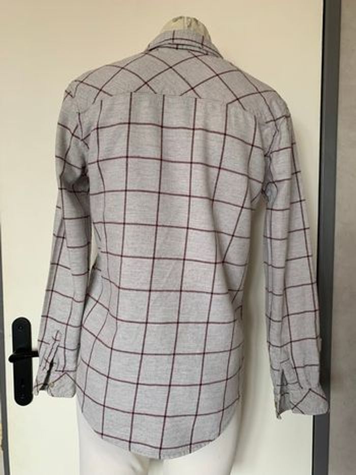 Chemise grise à carreaux - photo numéro 2