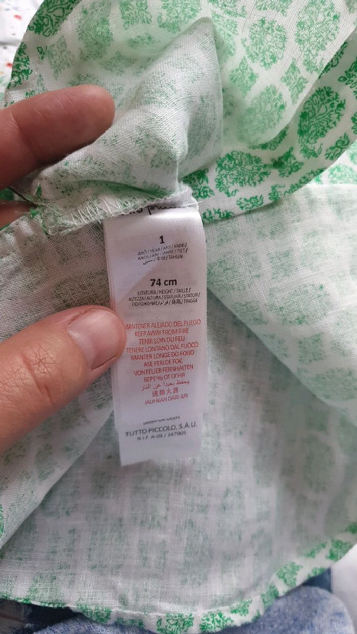 Chemise à motif, tutto piccolo - photo numéro 5