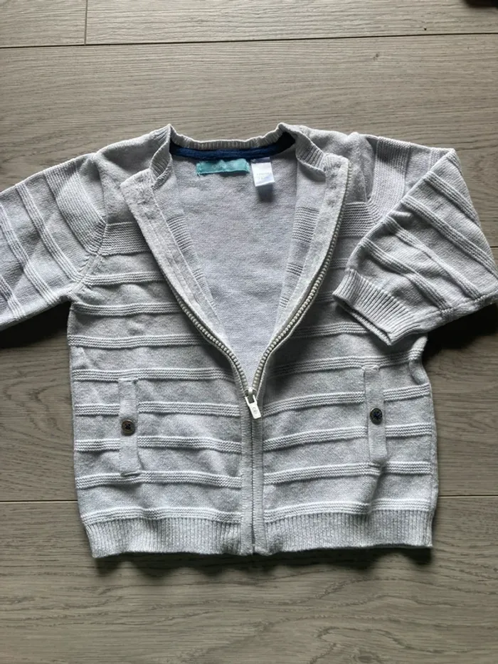 Gilet bébé garçon - Obaïbi - photo numéro 3