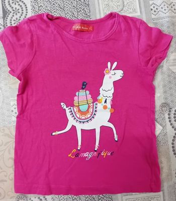 T shirt fille en 4 ans