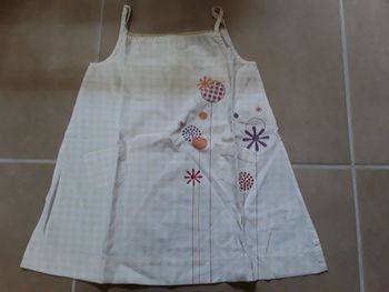 Robe été jaune 4 ans TAO TBE