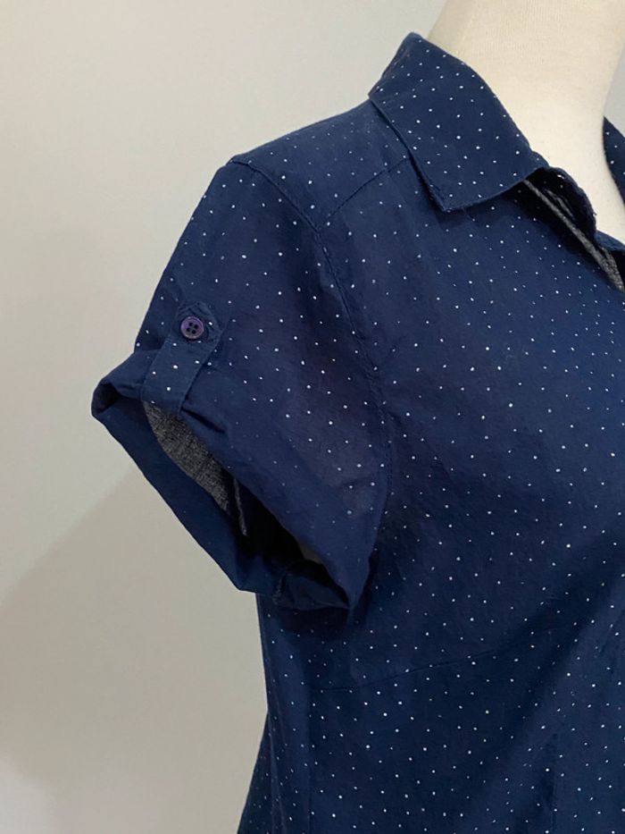 Chemise bleue Casual by Gémo - photo numéro 4