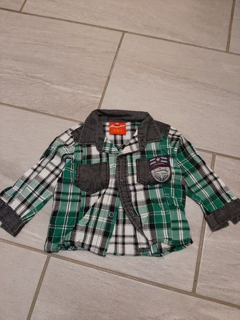 Chemise manches longues