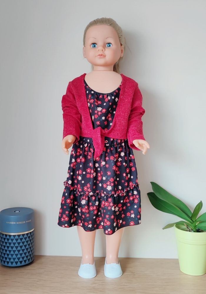 🌸 Robe fleurie effet 2 en 1 - P'tit Môme - 3 ans 🌸