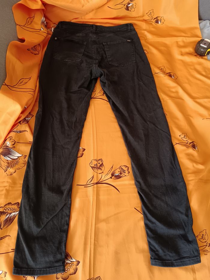 Jeans esprit noir /gris 38 - photo numéro 2